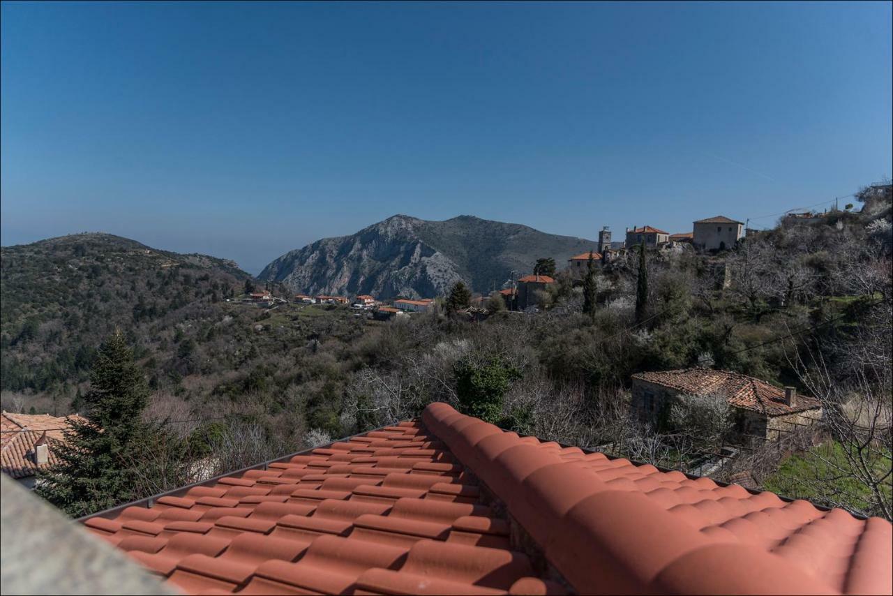 米斯特拉斯Stone Mansion Anavryti, Αμα 20569别墅 外观 照片