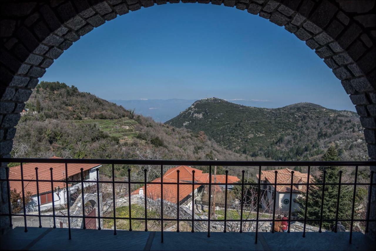 米斯特拉斯Stone Mansion Anavryti, Αμα 20569别墅 外观 照片