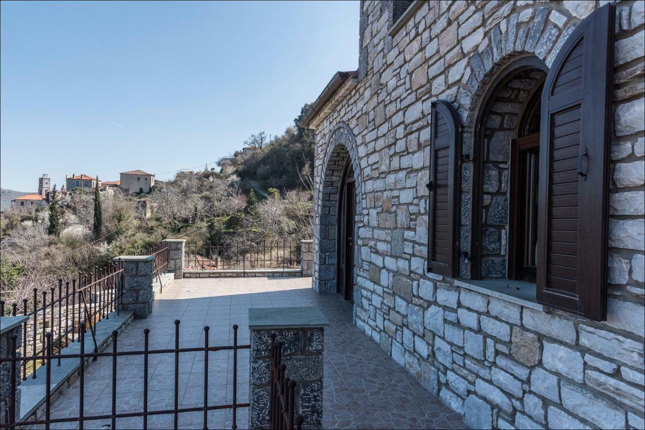 米斯特拉斯Stone Mansion Anavryti, Αμα 20569别墅 外观 照片