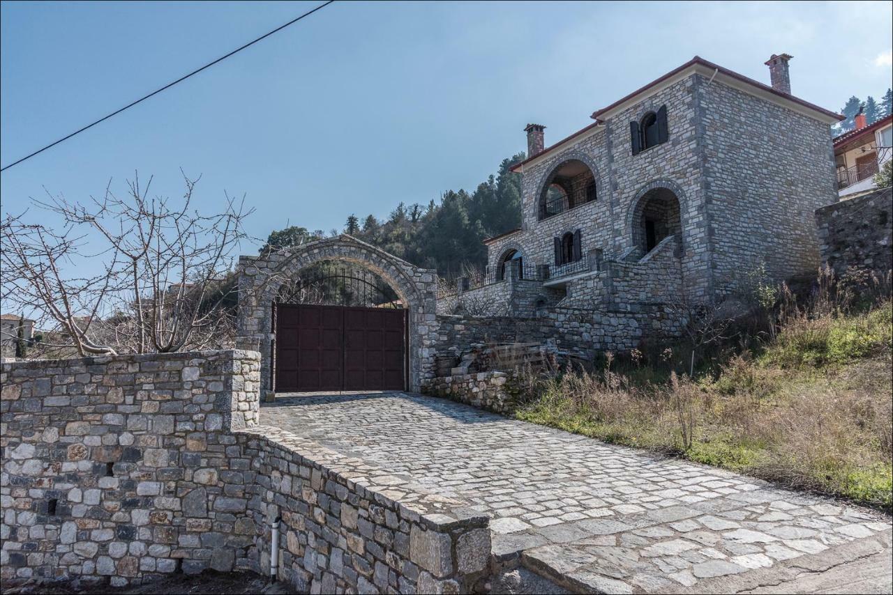 米斯特拉斯Stone Mansion Anavryti, Αμα 20569别墅 外观 照片